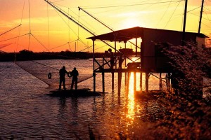 Chioggia_pescatori_al_tramonto
