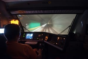 Inbetriebnahme erste Testfahrt Gotthard-Basistunnel, Erstfeld, Z